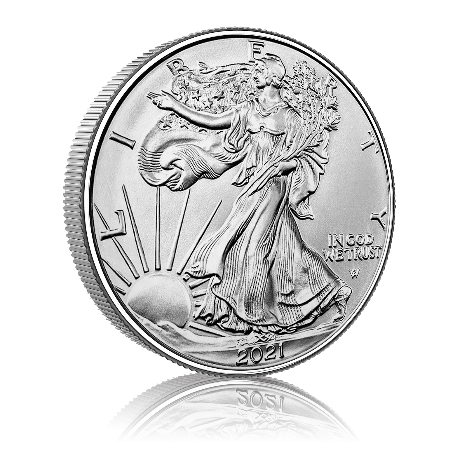 1oz Silver US American Eagle (2021) 4